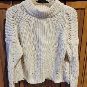 All saints white sweater - zara white sweater